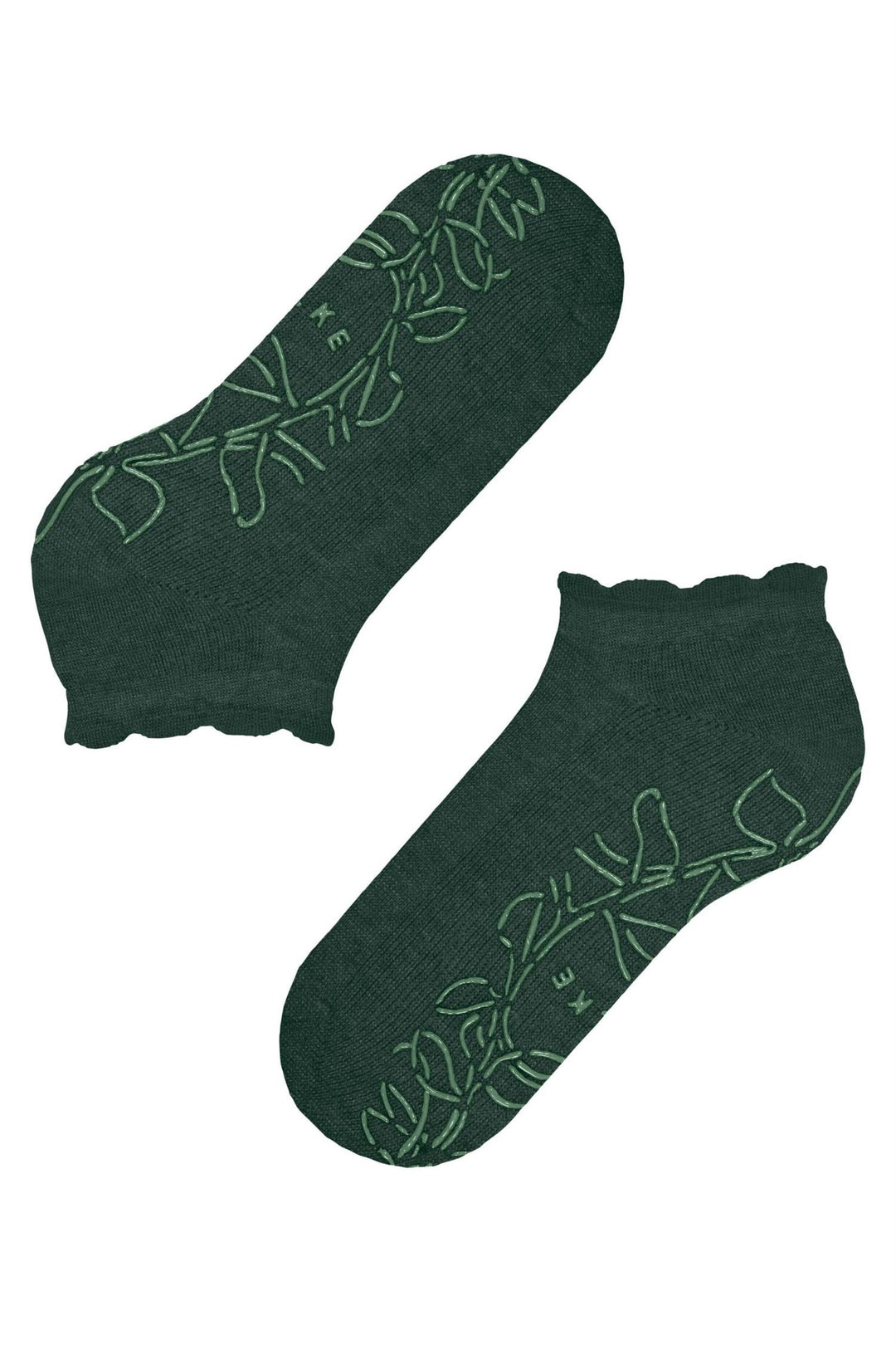 Falke Soft Elegance antiskli-sokker i Hunter Green
