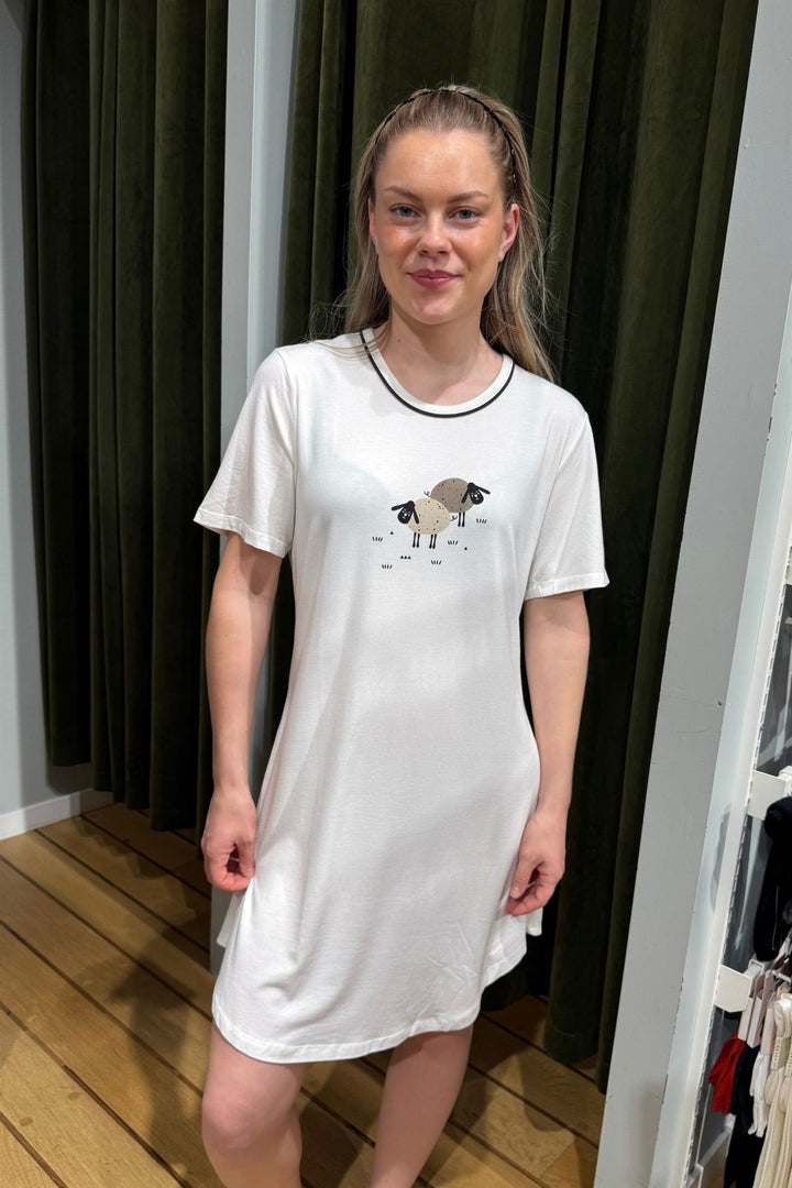 Bambus - Nattkjole Off-White