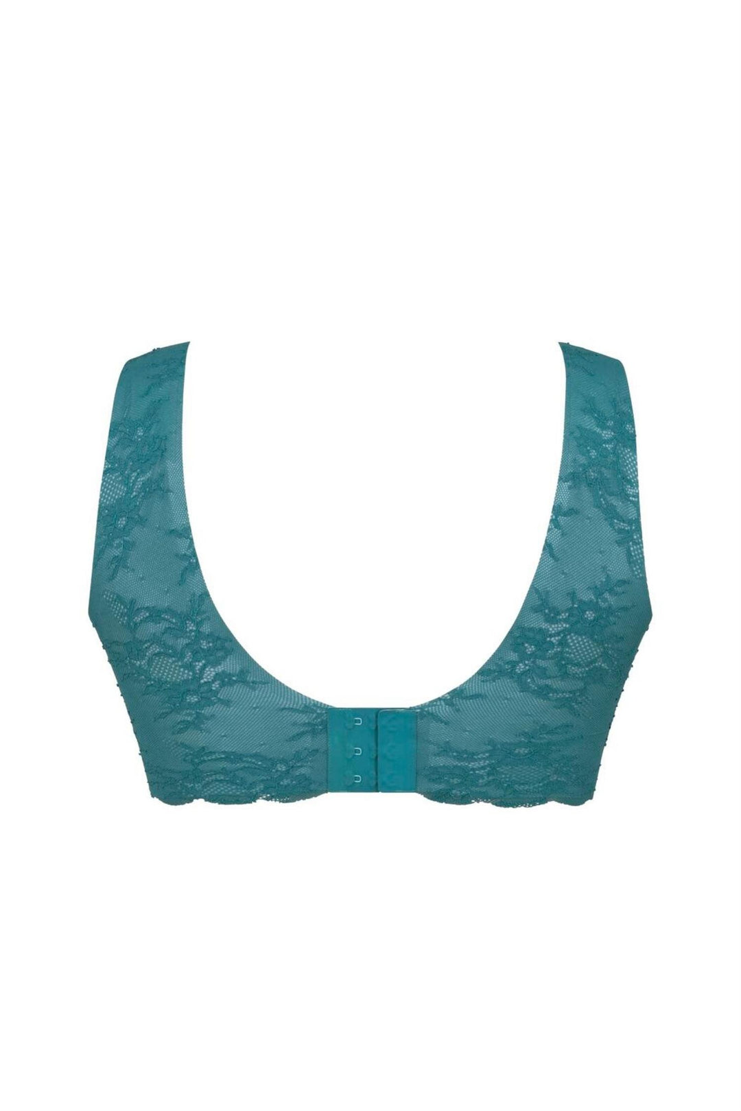 Essential Lace - Bralette Light Smaragd