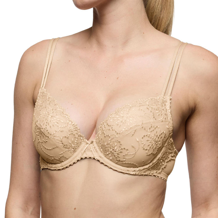 Marie Jo Jane push-up BH i sand med broderier
