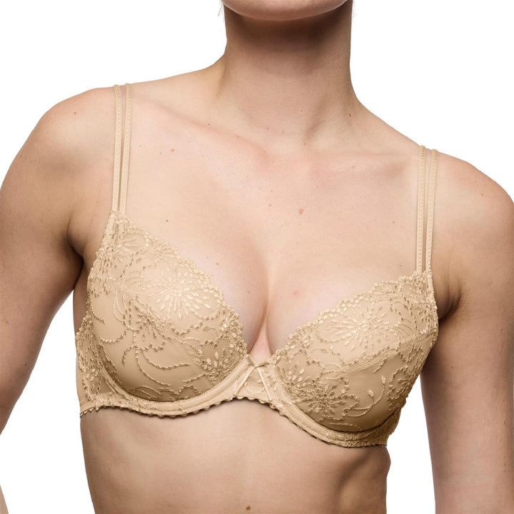 Marie Jo Jane push-up BH i sand med broderier