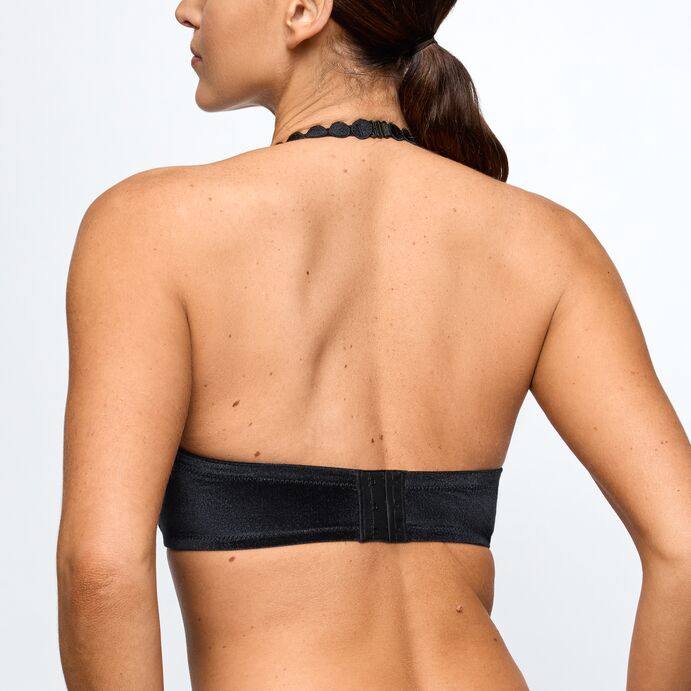 Marie Jo Tom Heart Shape BH i svart fløyel Black Velvet