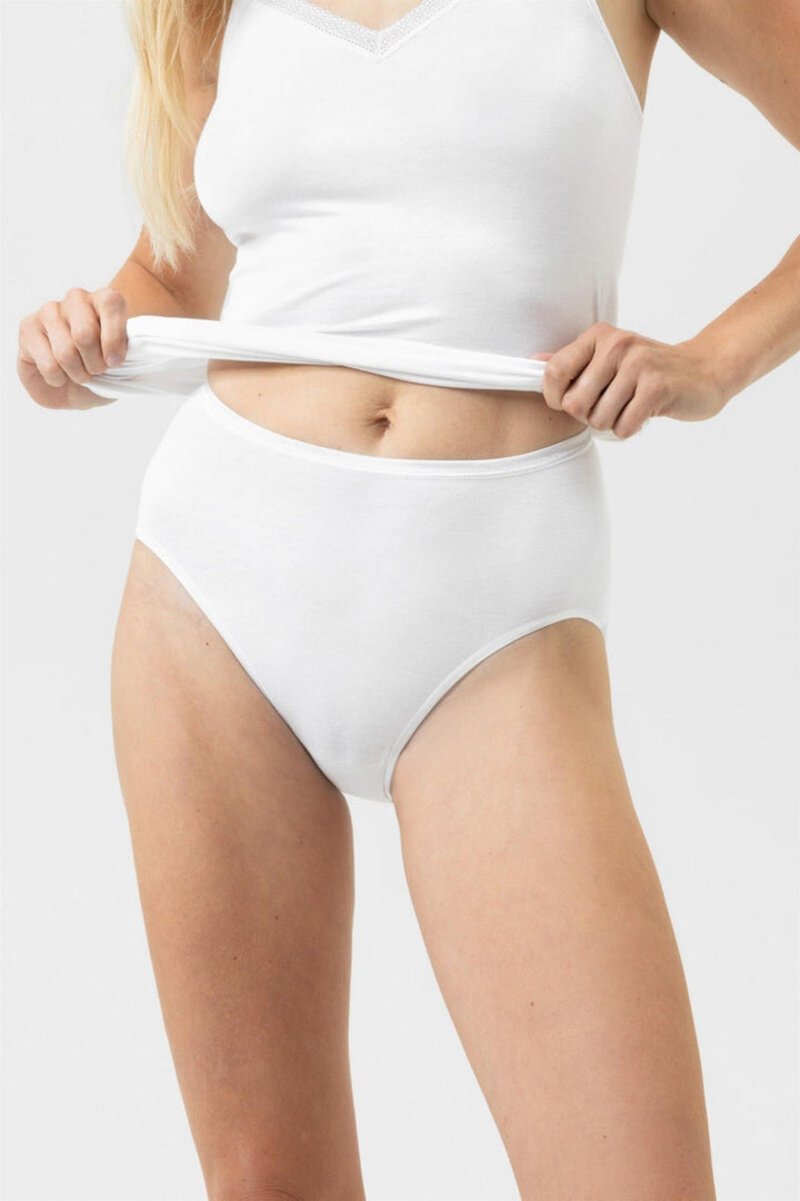 Mey Modal Pure full brief i hvit