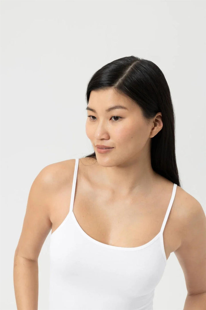 Mey Modal Pure spaghetti trøye i hvit