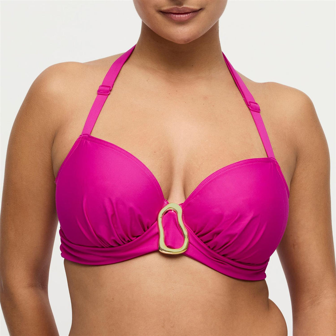 Primadonna Uvita full cup bikinioverdel Deep Magenta.