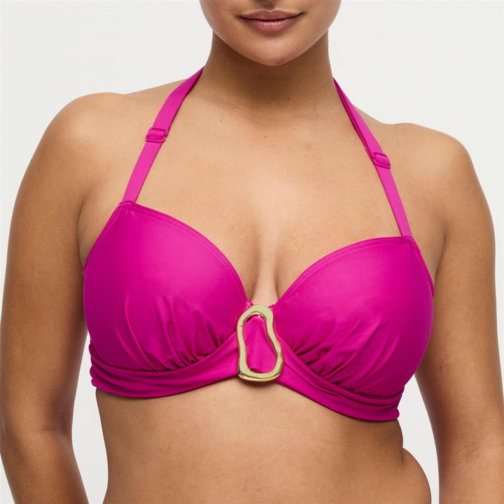 Primadonna Uvita full cup bikinioverdel Deep Magenta.