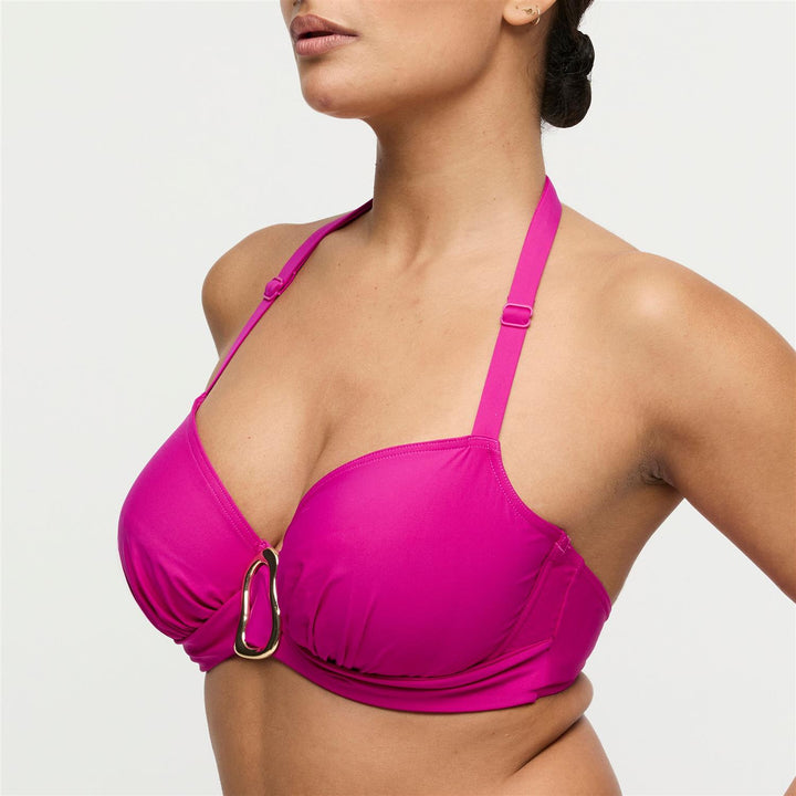 Primadonna Uvita full cup bikinioverdel Deep Magenta.