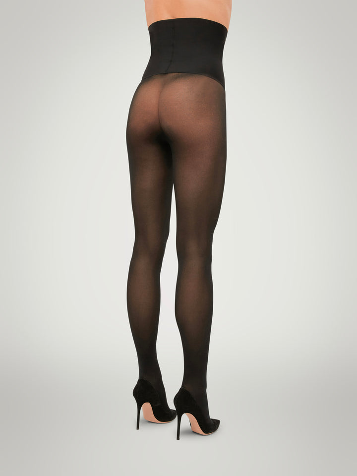 Fatal High Waist Shaping 50 den Svart
