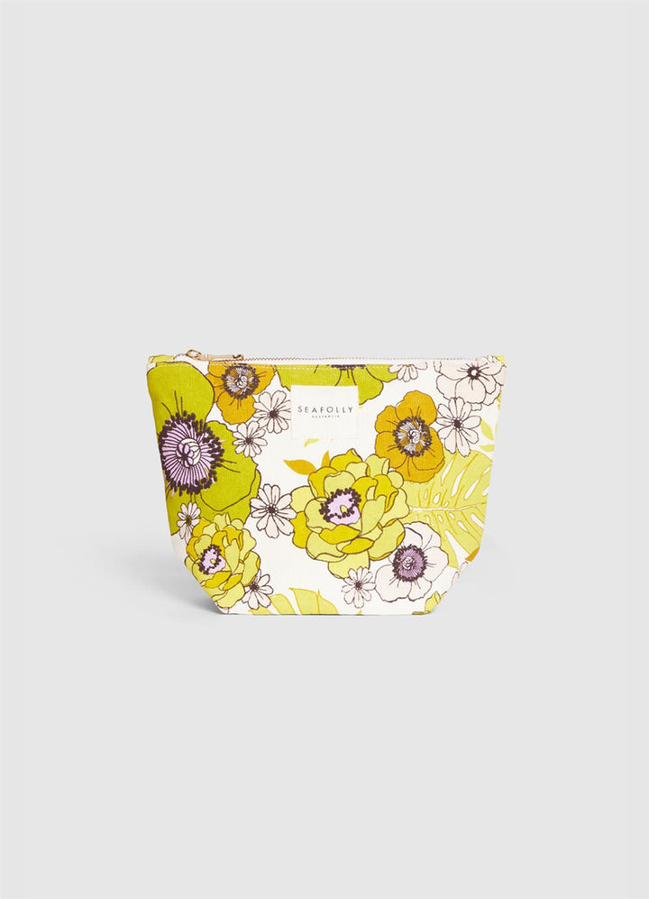 Summer of Love Canvas Pouch Wild Lime