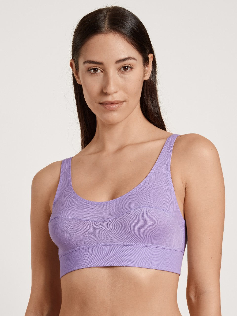 Elastic Topp Digital Lavender