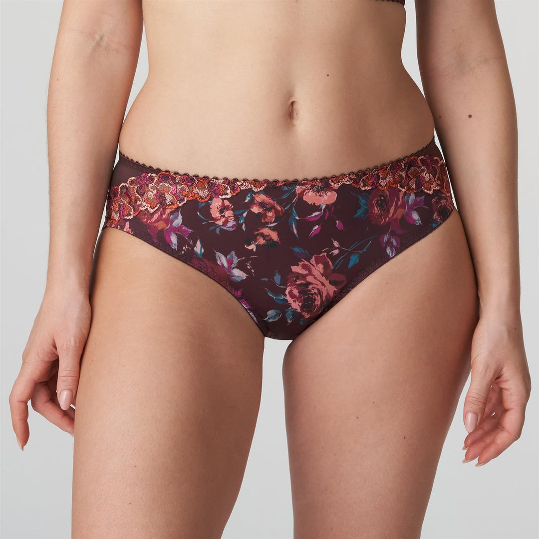 Sevas Hotpants Aubergine