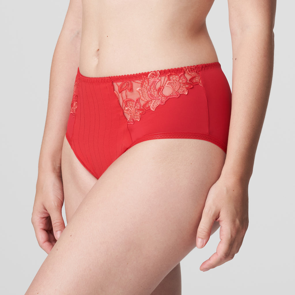 Deauville Full Brief Scarlet