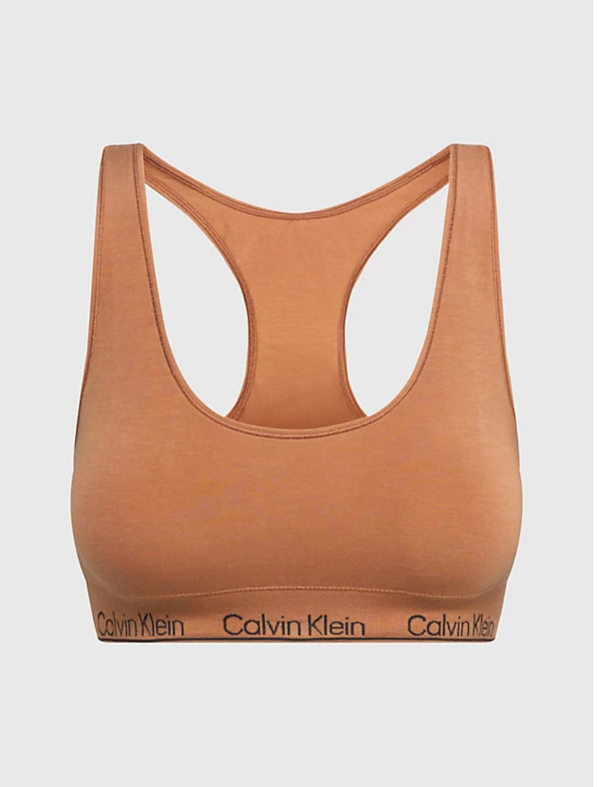 Modern Seamless Racerback Bralette Sandalwood