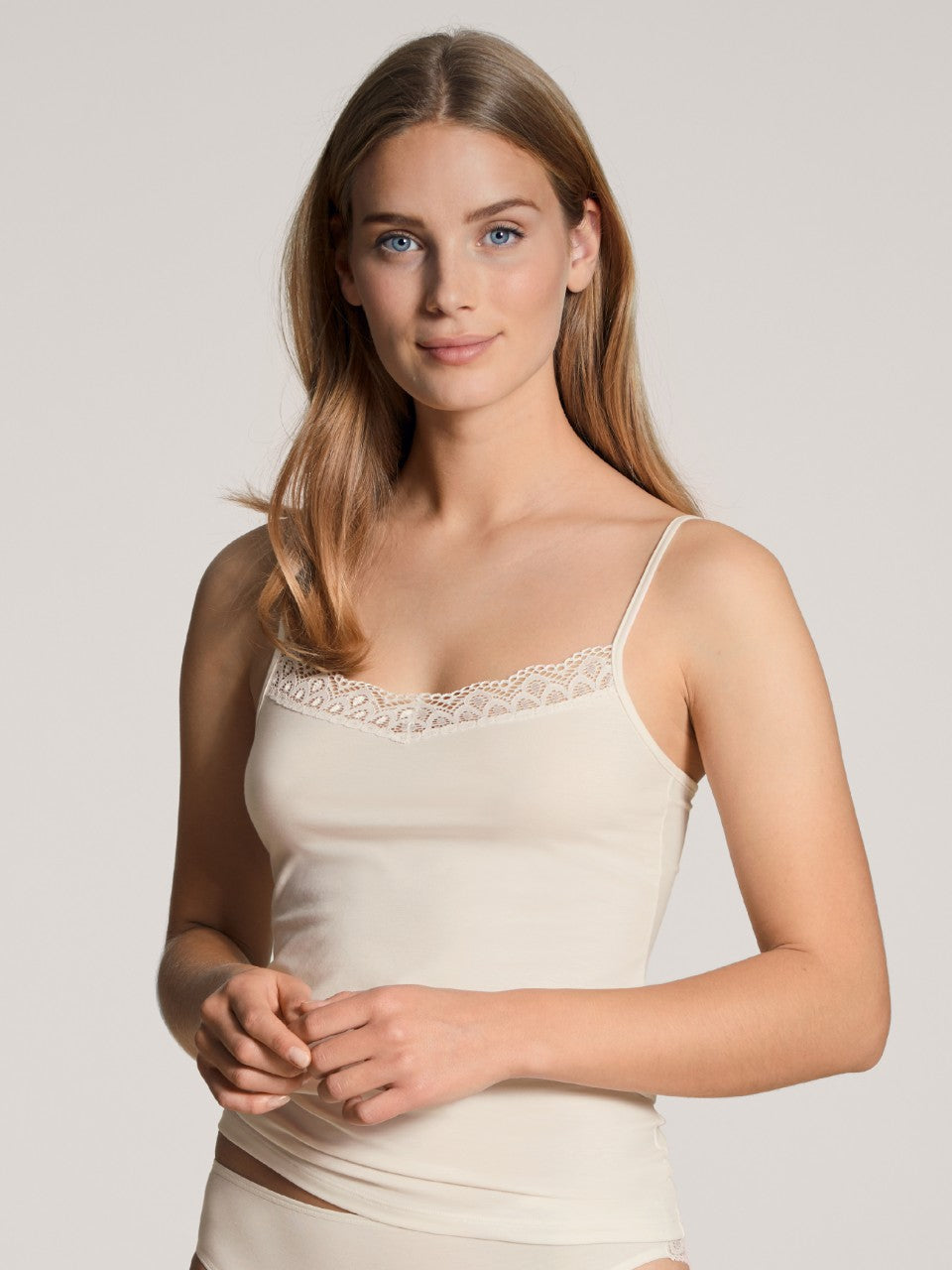 Natural Comfort Lace Trøye Leisure White