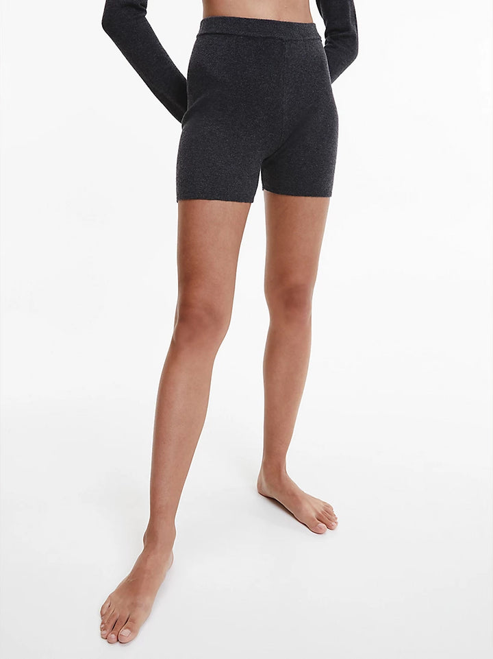 Sweater Lounge Sykkelshorts Ull Charcoal Heather