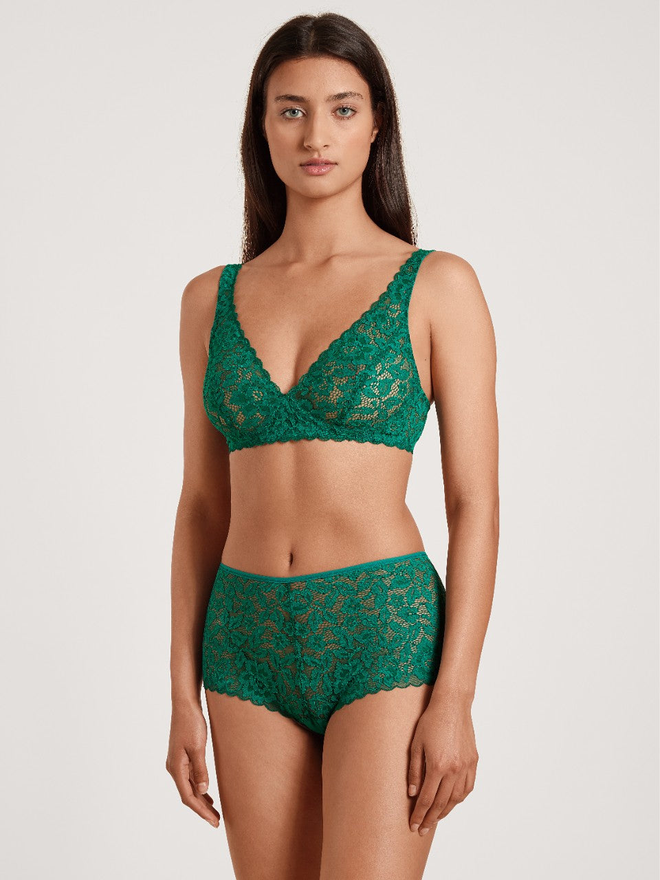 Natural Comfor Lace Bh Nevada Green