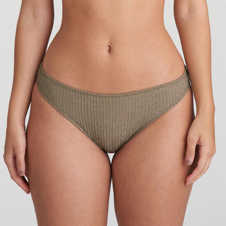 Tinjis Rio Bikinitruse Golden Olive